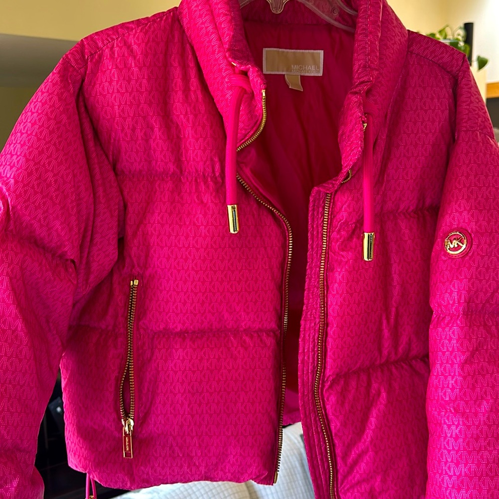 Michael Kors Cropped Puffer S